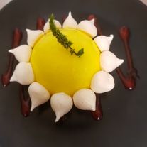 dessert meringue citron