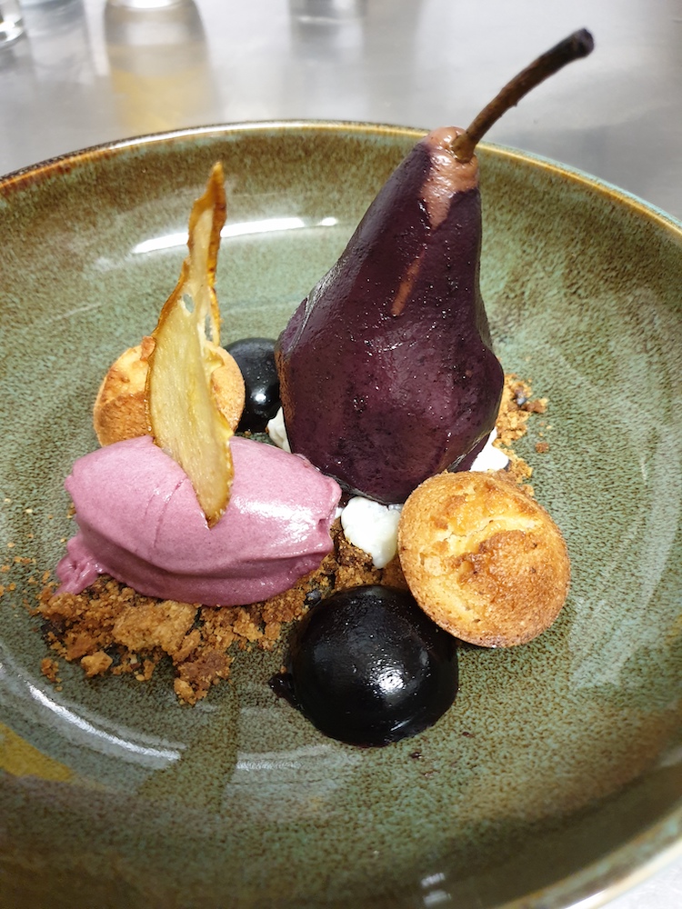 dessert poire