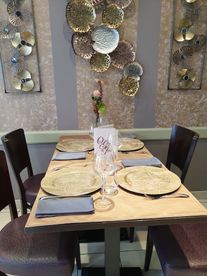 table décorée